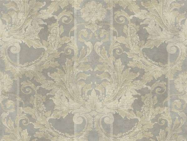 Κλασική Ταπετσαρία Τοίχου Ρίγα, Μπαρόκ - York Wallcoverings, Gold Leaf - Decotek GF0790-0