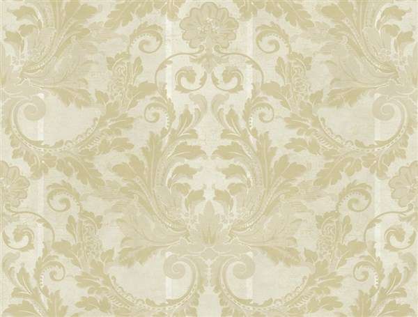 Κλασική Ταπετσαρία Τοίχου Μπαρόκ - York Wallcoverings, Gold Leaf - Decotek GF0791-0