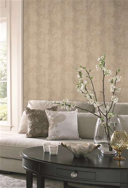 Κλασική Ταπετσαρία Τοίχου Ρίγα - York Wallcoverings, Gold Leaf - Decotek GF0814-116186