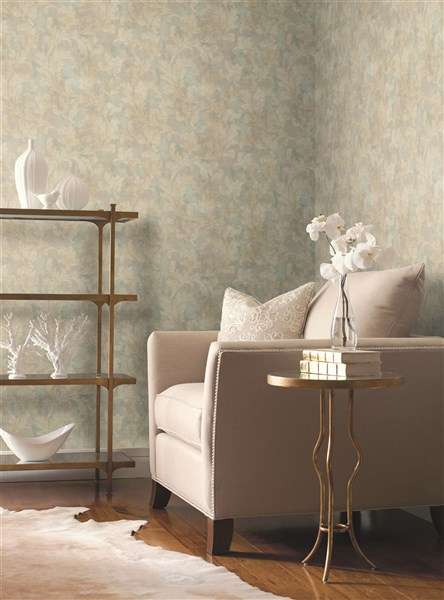 Ταπετσαρία Τοίχου Κλασική - York Wallcoverings, Gold Leaf - Decotek GF0820-116194