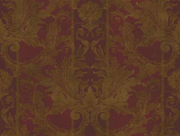 Κλασική Ταπετσαρία Τοίχου Ρίγα, Μπαρόκ - York Wallcoverings, Gold Leaf - Decotek GL4727-0