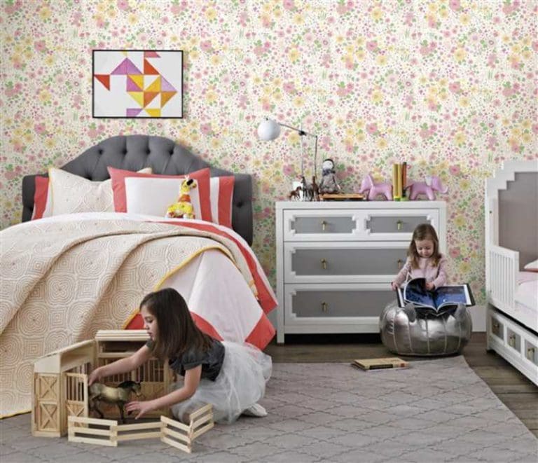 Παιδική Ταπετσαρία Τοίχου Φλοράλ - York, Wallcoverings Baby&Kids - Decotek DW2383-118432