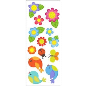 Παιδικό Αυτοκόλλητο Λουλουδάκια - Decotek 17103-120186