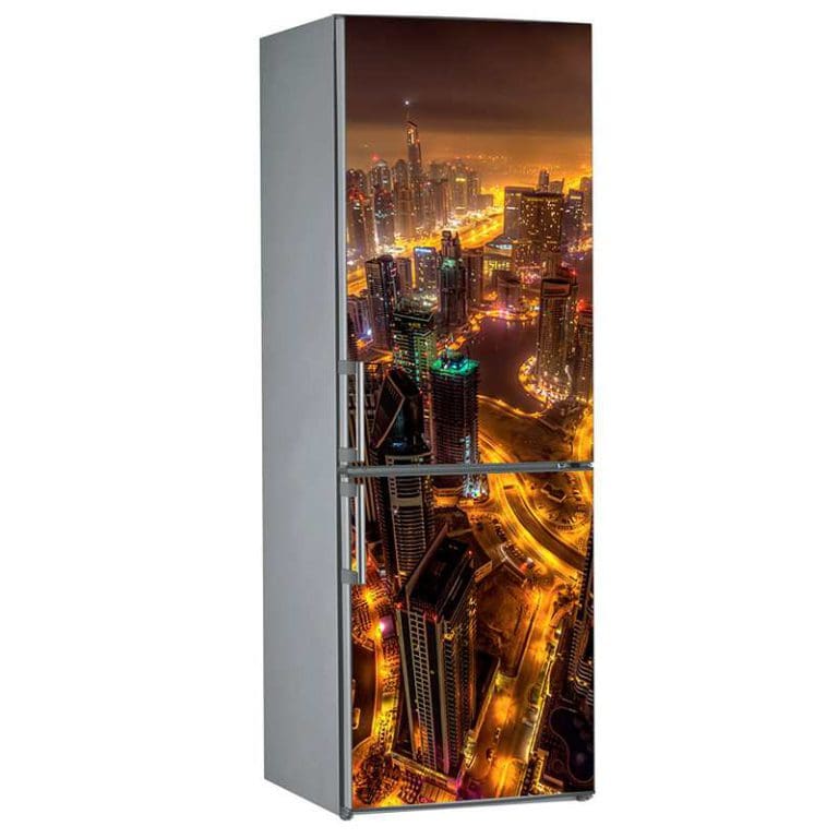 Αυτοκόλλητο Ψυγείου Ουρανοξύστες - Decotek 17776-0