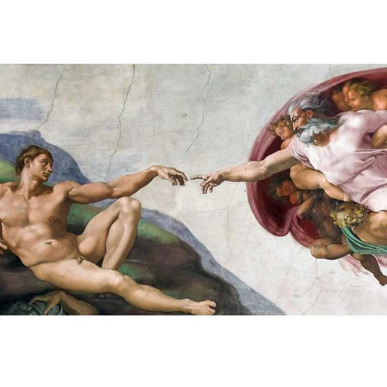 Πίνακας Ζωγραφικής The Creation of Adam - Decotek 16958-120359