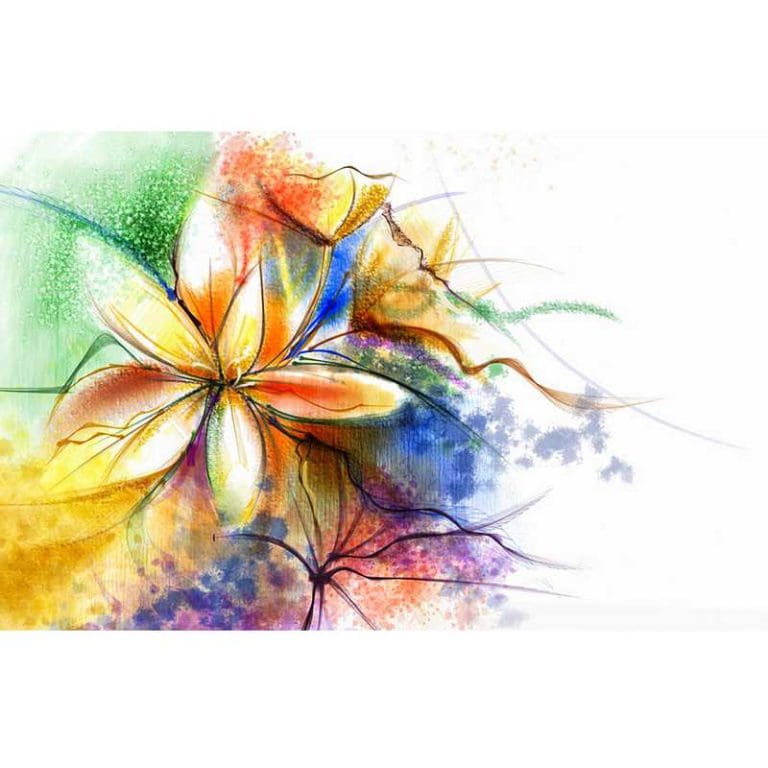 Πίνακας Ζωγραφικής Colorful Flowers - Decotek 16995-120447
