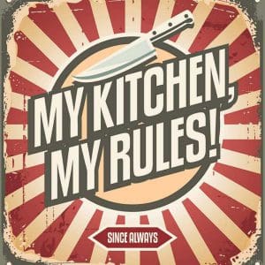 Πίνακας Ζωγραφικής My Kitchen Rules - Decotek 17011-120327