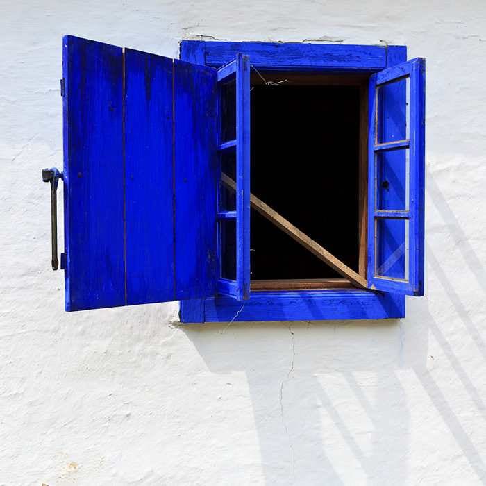 Πίνακας Ζωγραφικής Blue Window - Decotek 18695-214570