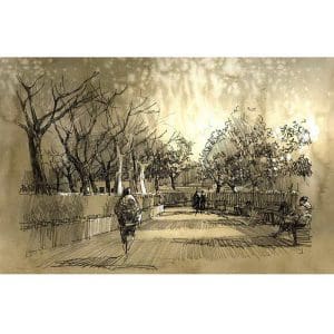 Πίνακας Ζωγραφικής City Sketch - Decotek 18702-214476