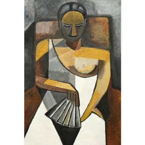 Πίνακας Ζωγραφικής Sitting Woman - Decotek 19294-214718