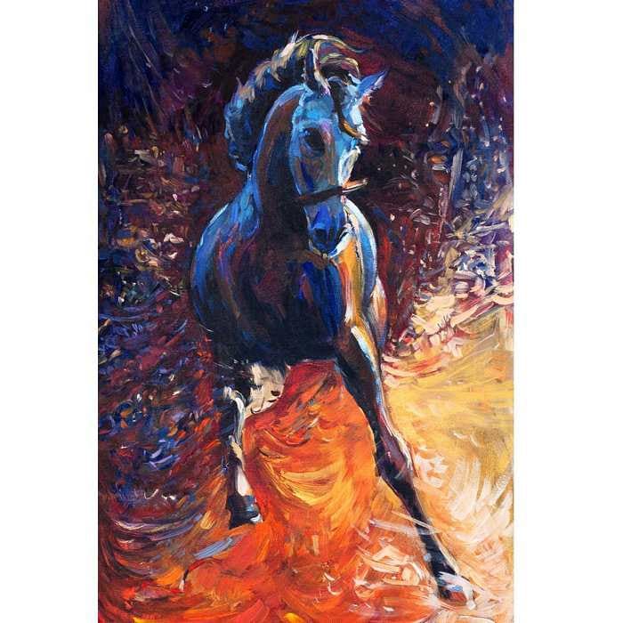 Πίνακας Ζωγραφικής Άγριο άλογο - Decotek 19309-214732