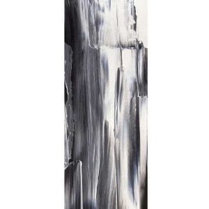Αυτοκόλλητο Πόρτας Ασπρόμαυρο Αφηρημένο - Decotek 19032-122159