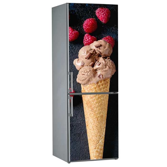 Αυτοκόλλητο Ψυγείου Παγωτό Σοκολάτα - Decotek 18663-0