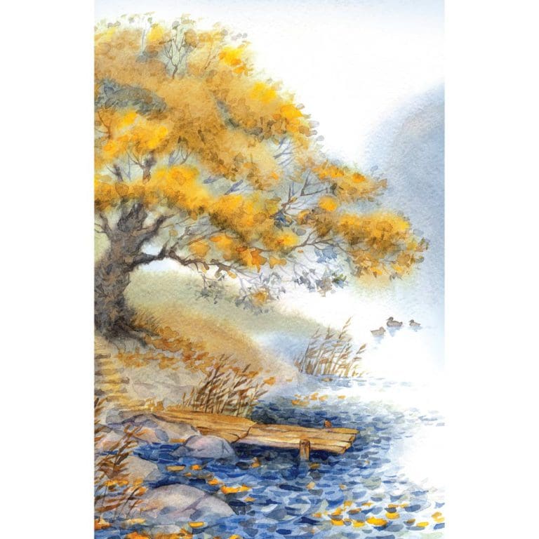 Πίνακας Ζωγραφικής Old Tree Near The Pond – Decotek 180541-124330