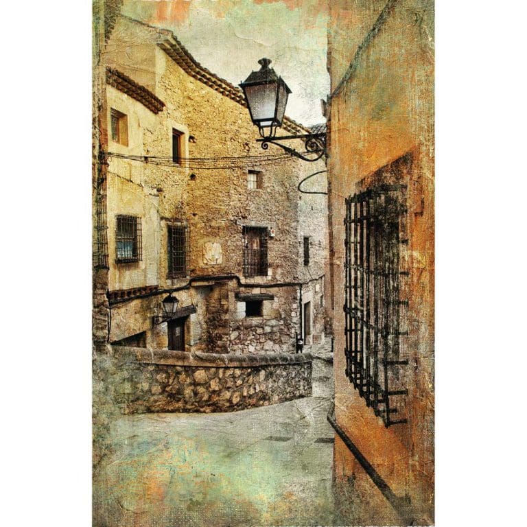 Πίνακας Ζωγραφικής Streets Of Medieval Spain – Decotek 180552-124374