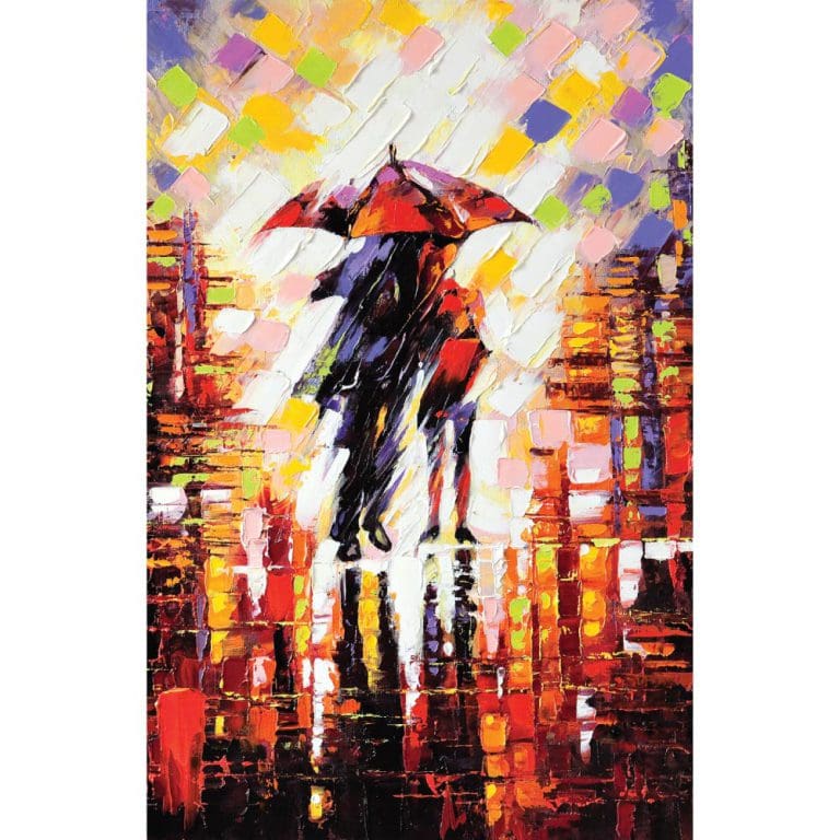 Πίνακας Ζωγραφικής Under An Umbrella – Decotek 180556-124390