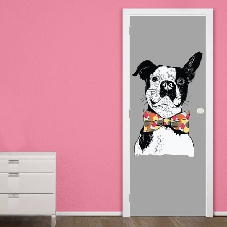 Αυτοκόλλητο Πόρτας Pop Σκύλος - Decotek 20134-0