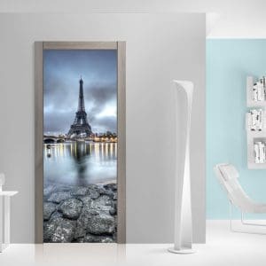 Αυτοκόλλητο Πόρτας Θέα στο Παρίσι - Decotek 20163-0