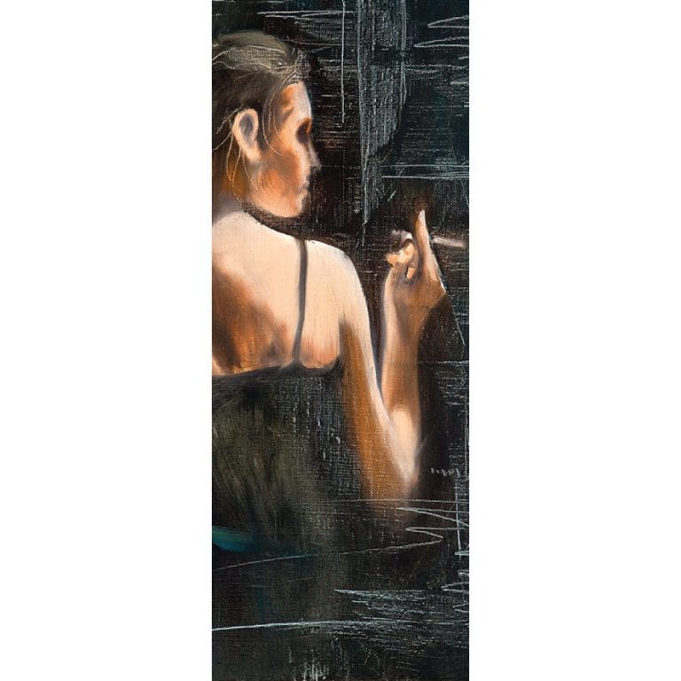 Αυτοκόλλητο Πόρτας Γυναίκα με Τσιγάρο - Decotek 20174-125667