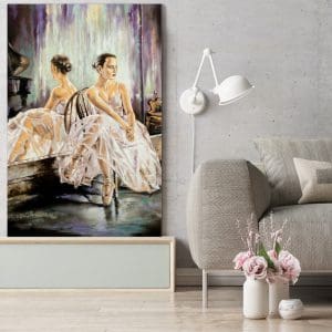 Πίνακας Ζωγραφικής Sitting Ballerina – Decotek 180606-0