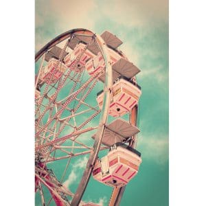 Πίνακας Ζωγραφικής Vintage Ferris Wheel – Decotek 180614-124731