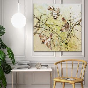 Πίνακας Ζωγραφικής Three Sparrows - Decotek 180641-0