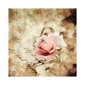 Πίνακας Ζωγραφικής Vintage Rose - Decotek 180646-125113