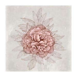 Πίνακας Ζωγραφικής Vintage Pastel Rose - Decotek 180660-125306