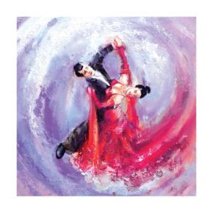 Πίνακας Ζωγραφικής Waltz Dancers - Decotek 180661-125308