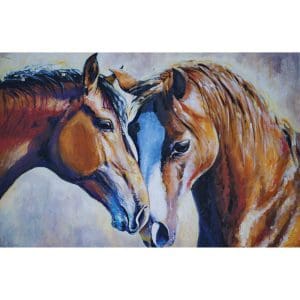 Πίνακας Ζωγραφικής Beautiful Horses - Decotek 180670-124793