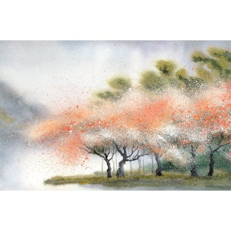 Πίνακας Ζωγραφικής Blooming Forest - Decotek 180675-124813