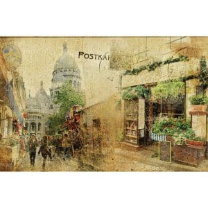 Πίνακας Ζωγραφικής Grunge Postcard - Decotek 180702-124949