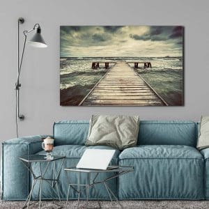 Πίνακας Ζωγραφικής Storm By The Sea – Decotek 180766-0