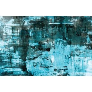 Πίνακας Ζωγραφικής Turquoise Abstract Art Painting – Decotek 180769-125342