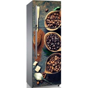 Αυτοκόλλητο Ψυγείου Κόκκοι Καφέ - Decotek 19102-0