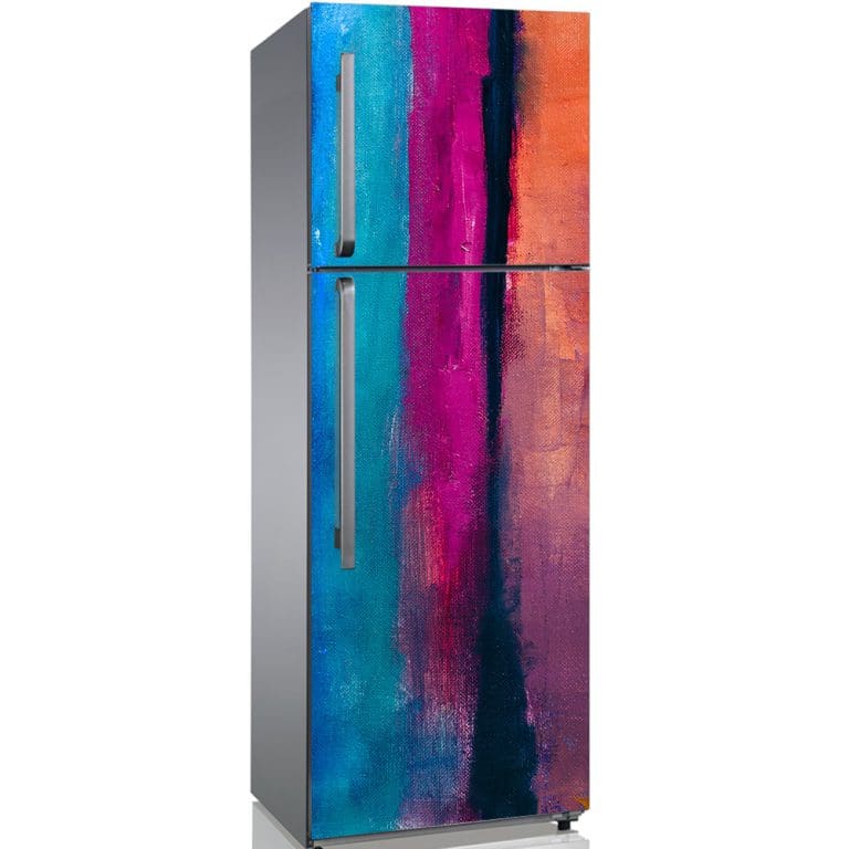 Αυτοκόλλητο Ψυγείου Ριγέ Αφηρημένη Τέχνη - Decotek 19125-0