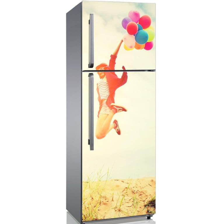 Αυτοκόλλητο Ψυγείου Χαρούμενο Κορίτσι - Decotek 19143-0