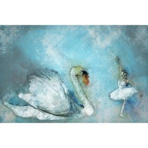 Πίνακας Ζωγραφικής Ballet With Swan - Decotek 180802-130972