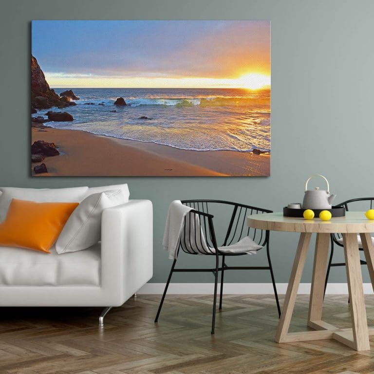 Πίνακας Ζωγραφικής Beach Sunset - Decotek 180807-0