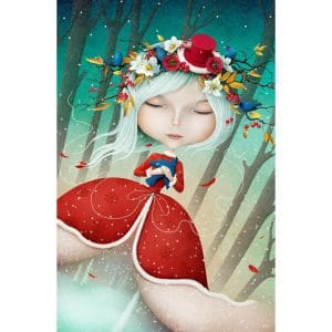 Πίνακας Ζωγραφικής Beautiful Snow Maiden – Decotek 180812-131012