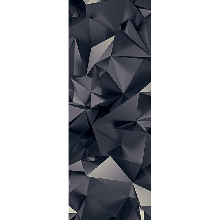 Αυτοκόλλητο Ψυγείου 3D Μαύρα Τρίγωνα - Decotek 19166-133048