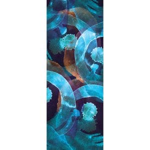 Αυτοκόλλητο Ψυγείου Αφηρημένοι Μπλε Κύκλοι - Decotek 19168-133056