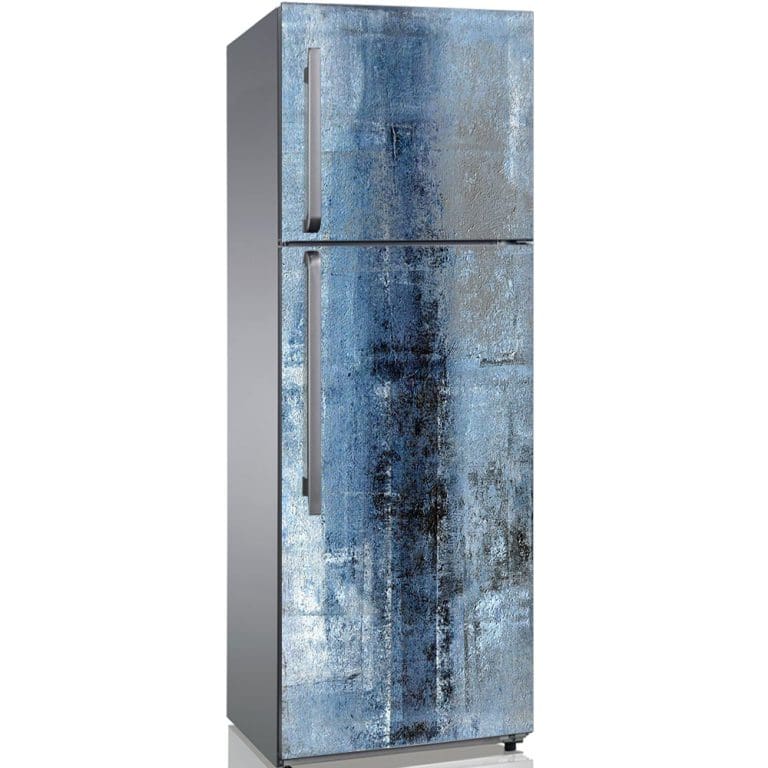 Αυτοκόλλητο Ψυγείου Αφηρημένο Μπλε και Γκρι - Decotek 19177-0