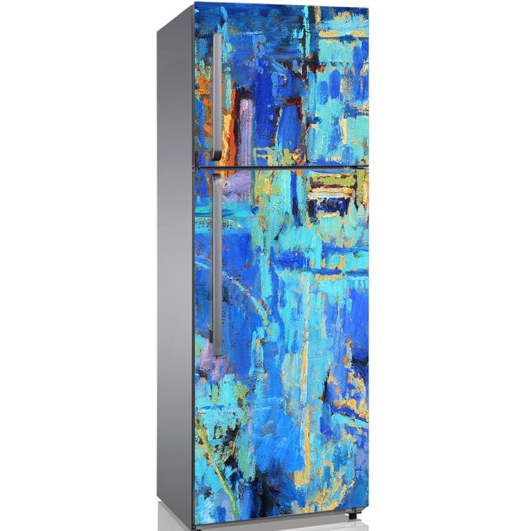Αυτοκόλλητο Ψυγείου Μπλε Αποχρώσεις - Decotek 19203-0