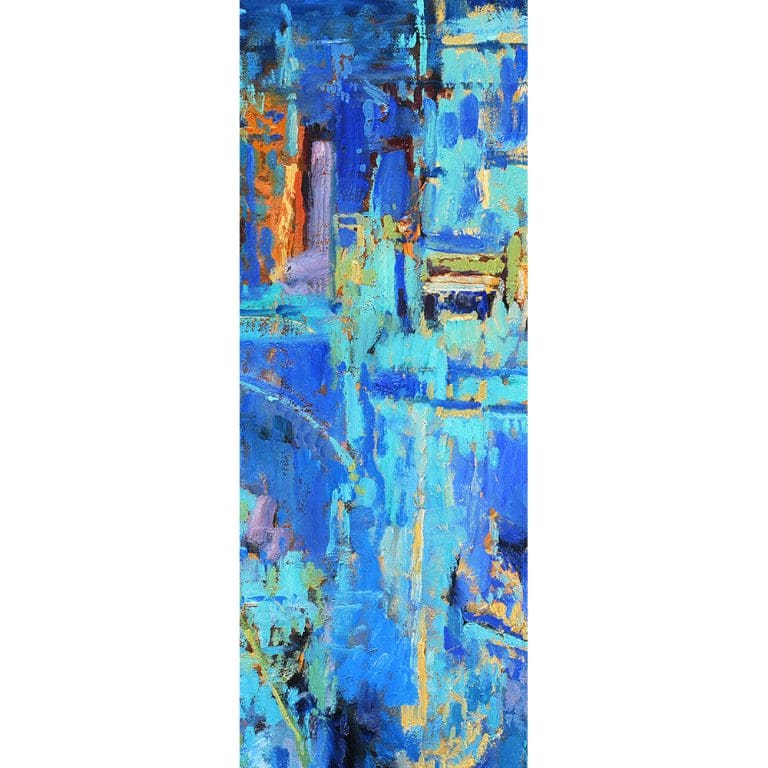 Αυτοκόλλητο Ψυγείου Μπλε Αποχρώσεις - Decotek 19203-133196