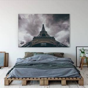 Πίνακας Ζωγραφικής Cloudy Eiffel - Decotek 180846-131526