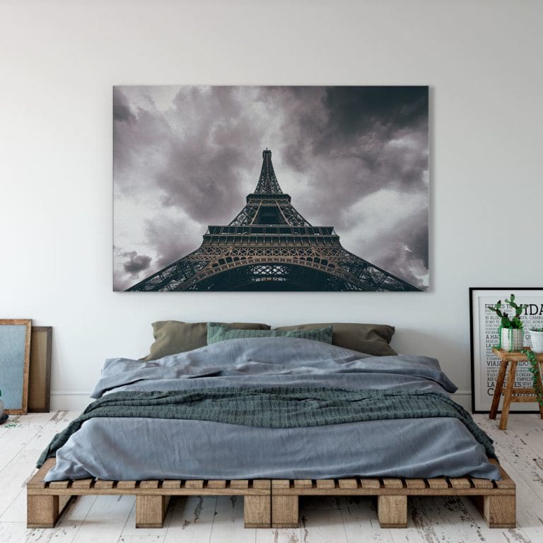 Πίνακας Ζωγραφικής Cloudy Eiffel - Decotek 180846-131526