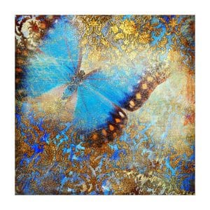 Πίνακας Ζωγραφικής Grunge Butterfly - Decotek 180916-132002