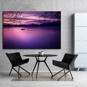 Πίνακας Ζωγραφικής Lake Sunset - Decotek 180950-0