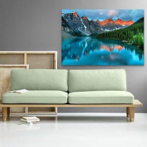 Πίνακας Ζωγραφικής Η Λίμνη Moraine στον Καναδά - Decotek 180999-0